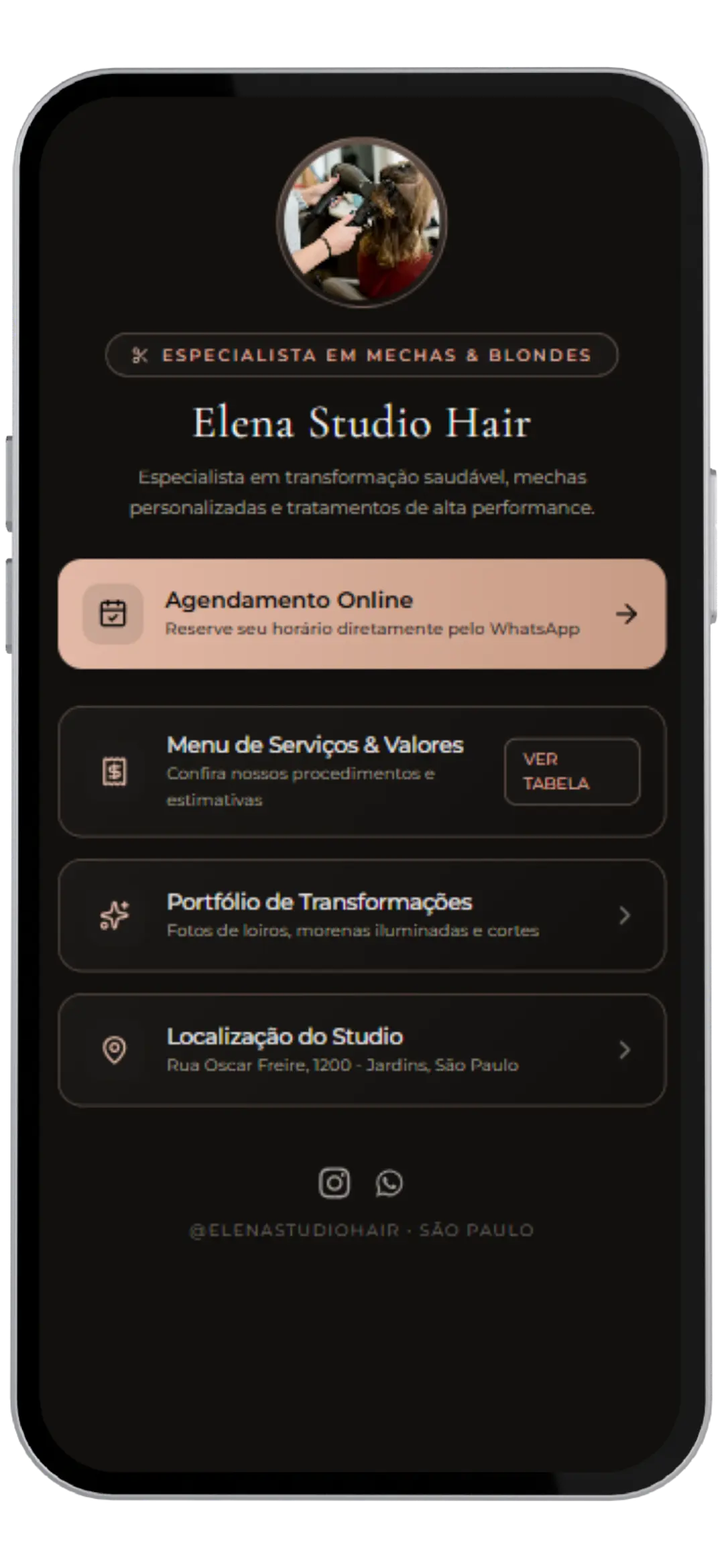 Mini Site & Bio #L5